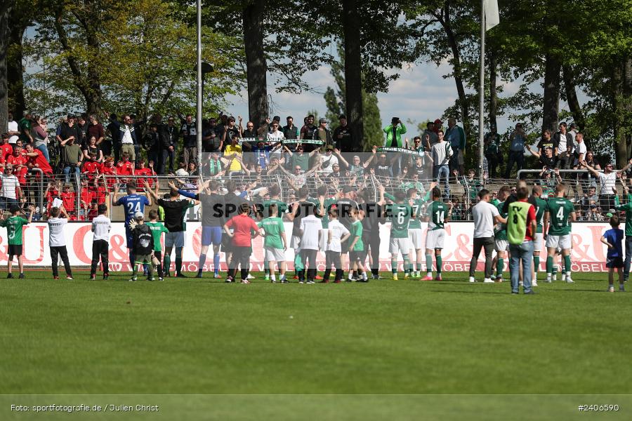 Willy-Sachs-Stadion, Schweinfurt, 27.04.2024, sport, action, BFV, Fussball, April 2024, 31. Spieltag, Regionalliga Bayern, AUB, FCS, TSV Aubstadt, 1. FC Schweinfurt 1905 - Bild-ID: 2406590