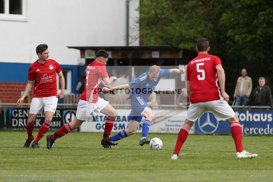 Sportgelände, Lohr am Main, 28.04.2024, sport, action, BFV, Fussball, April 2024, 30. Spieltag, Bezirksliga Unterfranken West, SVB, TSV, SV Birkenfeld, TSV Lohr - Bild-ID: 2406601