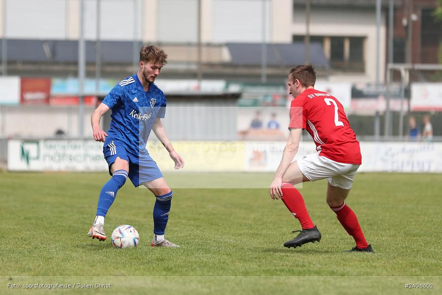 Sportgelände, Lohr am Main, 28.04.2024, sport, action, BFV, Fussball, April 2024, 30. Spieltag, Bezirksliga Unterfranken West, SVB, TSV, SV Birkenfeld, TSV Lohr - Bild-ID: 2406602