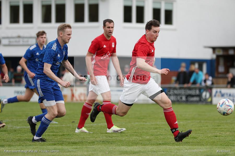 Sportgelände, Lohr am Main, 28.04.2024, sport, action, BFV, Fussball, April 2024, 30. Spieltag, Bezirksliga Unterfranken West, SVB, TSV, SV Birkenfeld, TSV Lohr - Bild-ID: 2406611