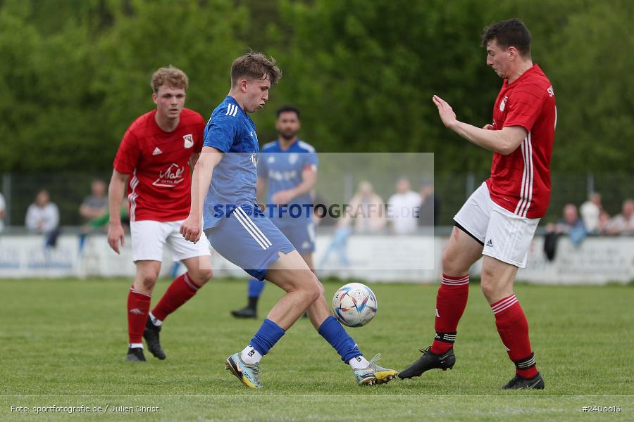 Sportgelände, Lohr am Main, 28.04.2024, sport, action, BFV, Fussball, April 2024, 30. Spieltag, Bezirksliga Unterfranken West, SVB, TSV, SV Birkenfeld, TSV Lohr - Bild-ID: 2406613