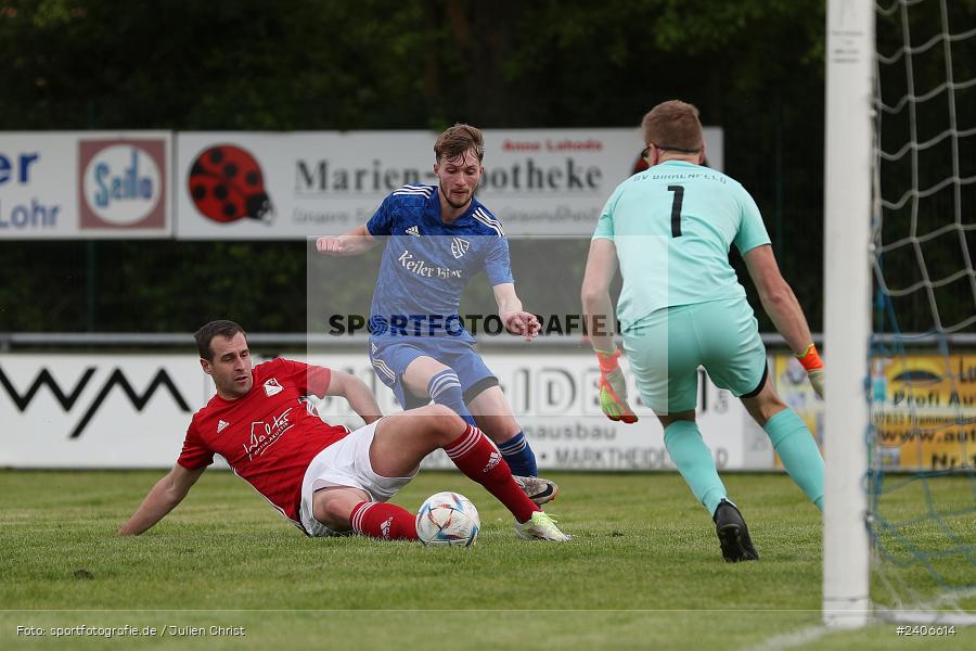 Sportgelände, Lohr am Main, 28.04.2024, sport, action, BFV, Fussball, April 2024, 30. Spieltag, Bezirksliga Unterfranken West, SVB, TSV, SV Birkenfeld, TSV Lohr - Bild-ID: 2406614