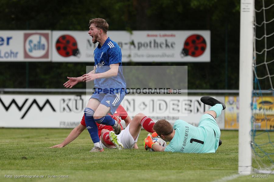 Sportgelände, Lohr am Main, 28.04.2024, sport, action, BFV, Fussball, April 2024, 30. Spieltag, Bezirksliga Unterfranken West, SVB, TSV, SV Birkenfeld, TSV Lohr - Bild-ID: 2406617