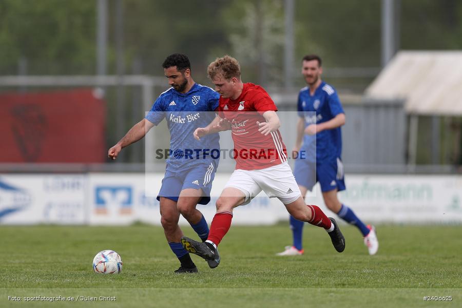 Sportgelände, Lohr am Main, 28.04.2024, sport, action, BFV, Fussball, April 2024, 30. Spieltag, Bezirksliga Unterfranken West, SVB, TSV, SV Birkenfeld, TSV Lohr - Bild-ID: 2406625