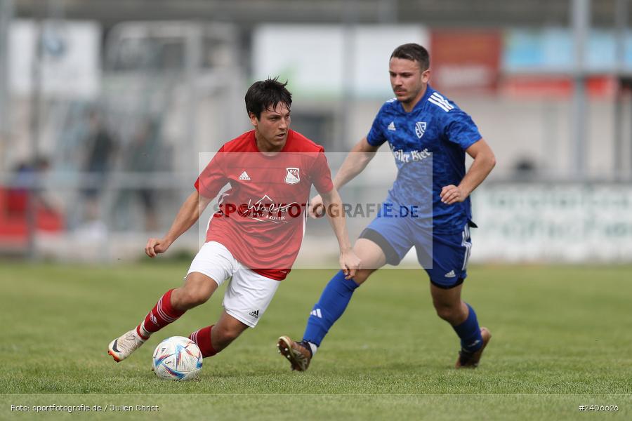 Sportgelände, Lohr am Main, 28.04.2024, sport, action, BFV, Fussball, April 2024, 30. Spieltag, Bezirksliga Unterfranken West, SVB, TSV, SV Birkenfeld, TSV Lohr - Bild-ID: 2406626