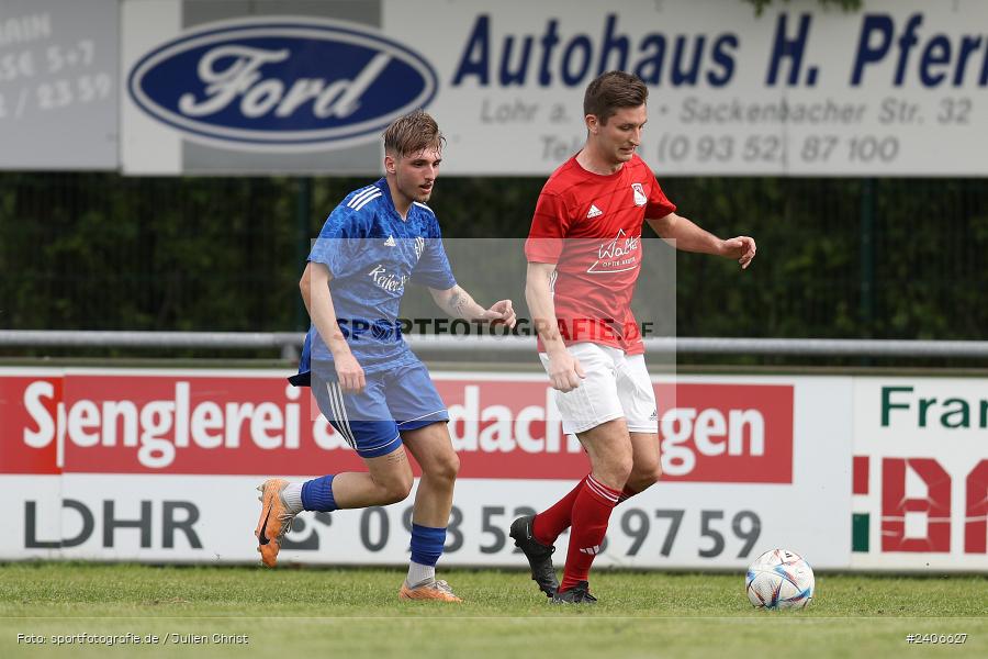 Sportgelände, Lohr am Main, 28.04.2024, sport, action, BFV, Fussball, April 2024, 30. Spieltag, Bezirksliga Unterfranken West, SVB, TSV, SV Birkenfeld, TSV Lohr - Bild-ID: 2406627