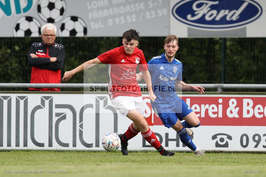 Sportgelände, Lohr am Main, 28.04.2024, sport, action, BFV, Fussball, April 2024, 30. Spieltag, Bezirksliga Unterfranken West, SVB, TSV, SV Birkenfeld, TSV Lohr - Bild-ID: 2406630