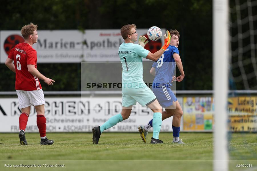 Sportgelände, Lohr am Main, 28.04.2024, sport, action, BFV, Fussball, April 2024, 30. Spieltag, Bezirksliga Unterfranken West, SVB, TSV, SV Birkenfeld, TSV Lohr - Bild-ID: 2406631