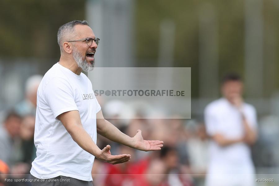 Sportgelände, Lohr am Main, 28.04.2024, sport, action, BFV, Fussball, April 2024, 30. Spieltag, Bezirksliga Unterfranken West, SVB, TSV, SV Birkenfeld, TSV Lohr - Bild-ID: 2406635