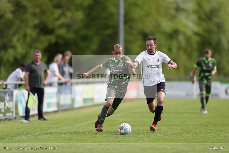 Sportgelände, Karlburg, 28.04.2024, sport, action, BFV, Fussball, April 2024, 27. Spieltag, Kreisliga Würzburg Gr. 2, TSV Neuhütten-Wiesthal, TSV Karlburg II - Bild-ID: 2406649