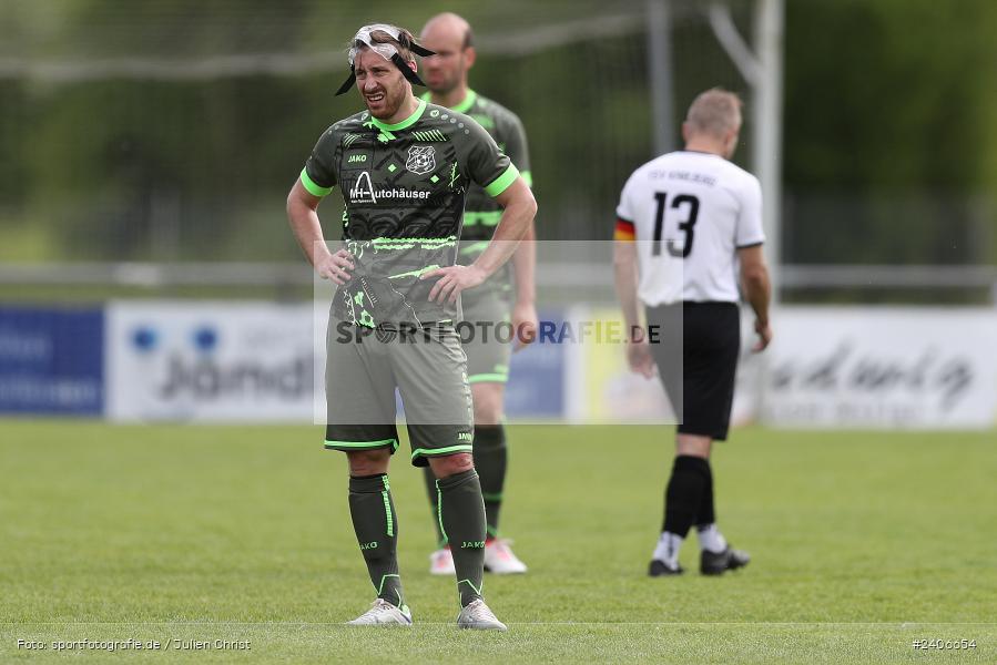 Sportgelände, Karlburg, 28.04.2024, sport, action, BFV, Fussball, April 2024, 27. Spieltag, Kreisliga Würzburg Gr. 2, TSV Neuhütten-Wiesthal, TSV Karlburg II - Bild-ID: 2406654