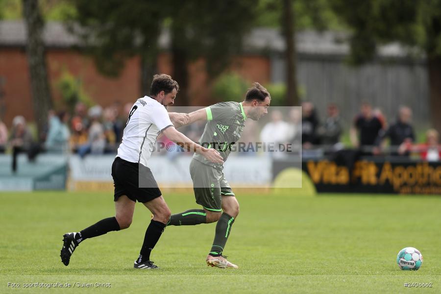 Sportgelände, Karlburg, 28.04.2024, sport, action, BFV, Fussball, April 2024, 27. Spieltag, Kreisliga Würzburg Gr. 2, TSV Neuhütten-Wiesthal, TSV Karlburg II - Bild-ID: 2406662