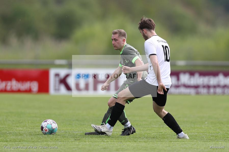 Sportgelände, Karlburg, 28.04.2024, sport, action, BFV, Fussball, April 2024, 27. Spieltag, Kreisliga Würzburg Gr. 2, TSV Neuhütten-Wiesthal, TSV Karlburg II - Bild-ID: 2406665