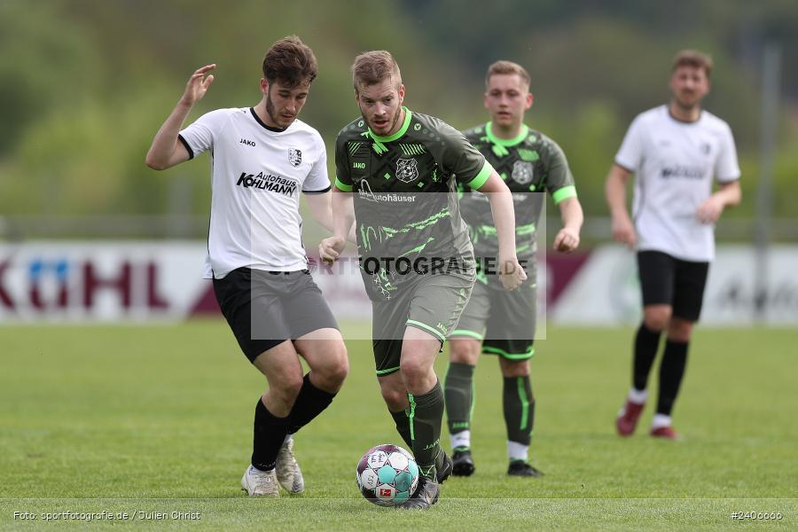 Sportgelände, Karlburg, 28.04.2024, sport, action, BFV, Fussball, April 2024, 27. Spieltag, Kreisliga Würzburg Gr. 2, TSV Neuhütten-Wiesthal, TSV Karlburg II - Bild-ID: 2406666