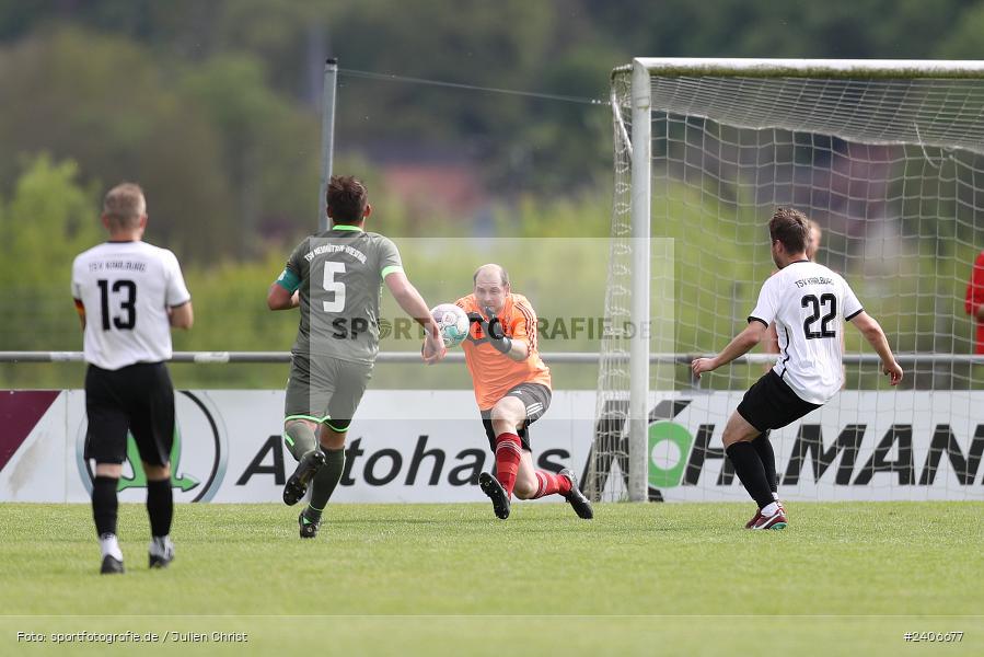 Sportgelände, Karlburg, 28.04.2024, sport, action, BFV, Fussball, April 2024, 27. Spieltag, Kreisliga Würzburg Gr. 2, TSV Neuhütten-Wiesthal, TSV Karlburg II - Bild-ID: 2406677