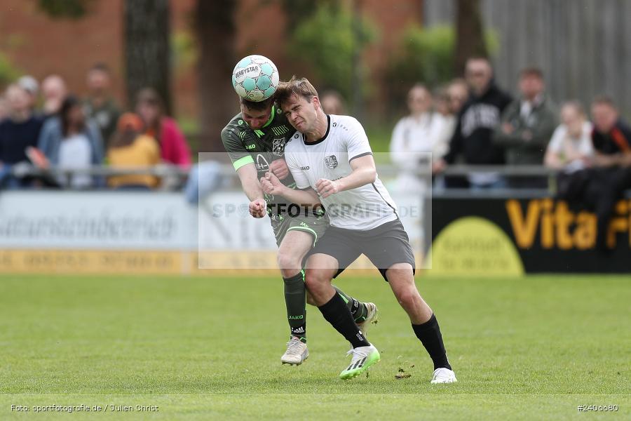 Sportgelände, Karlburg, 28.04.2024, sport, action, BFV, Fussball, April 2024, 27. Spieltag, Kreisliga Würzburg Gr. 2, TSV Neuhütten-Wiesthal, TSV Karlburg II - Bild-ID: 2406680