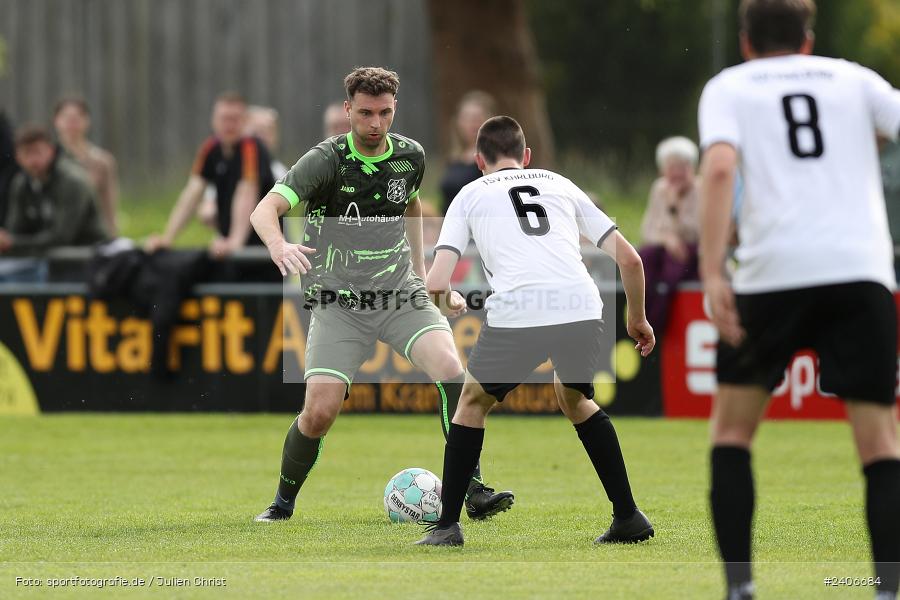 Sportgelände, Karlburg, 28.04.2024, sport, action, BFV, Fussball, April 2024, 27. Spieltag, Kreisliga Würzburg Gr. 2, TSV Neuhütten-Wiesthal, TSV Karlburg II - Bild-ID: 2406684