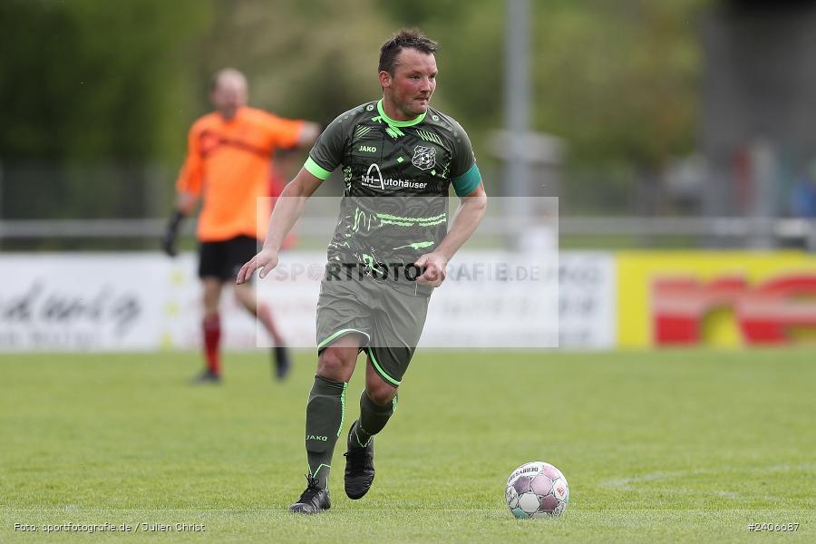 Sportgelände, Karlburg, 28.04.2024, sport, action, BFV, Fussball, April 2024, 27. Spieltag, Kreisliga Würzburg Gr. 2, TSV Neuhütten-Wiesthal, TSV Karlburg II - Bild-ID: 2406687