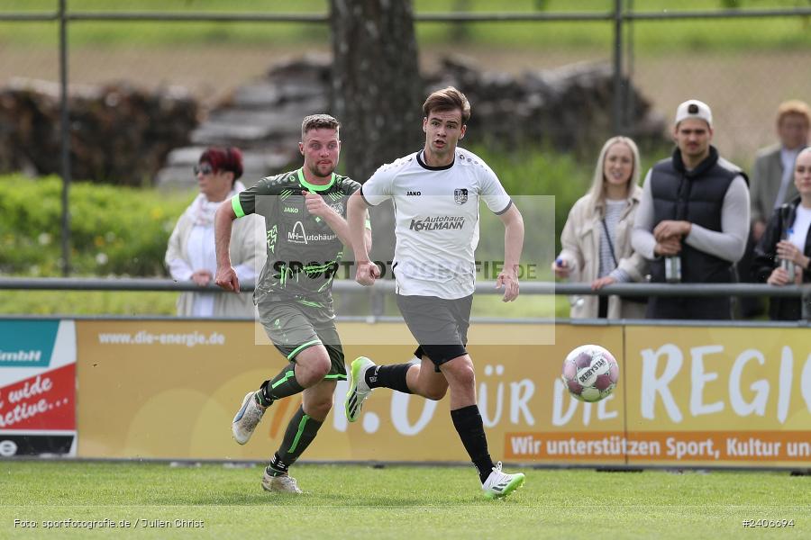 Sportgelände, Karlburg, 28.04.2024, sport, action, BFV, Fussball, April 2024, 27. Spieltag, Kreisliga Würzburg Gr. 2, TSV Neuhütten-Wiesthal, TSV Karlburg II - Bild-ID: 2406694