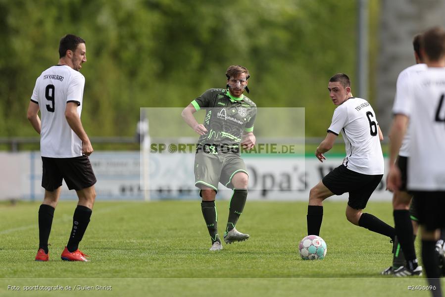 Sportgelände, Karlburg, 28.04.2024, sport, action, BFV, Fussball, April 2024, 27. Spieltag, Kreisliga Würzburg Gr. 2, TSV Neuhütten-Wiesthal, TSV Karlburg II - Bild-ID: 2406696