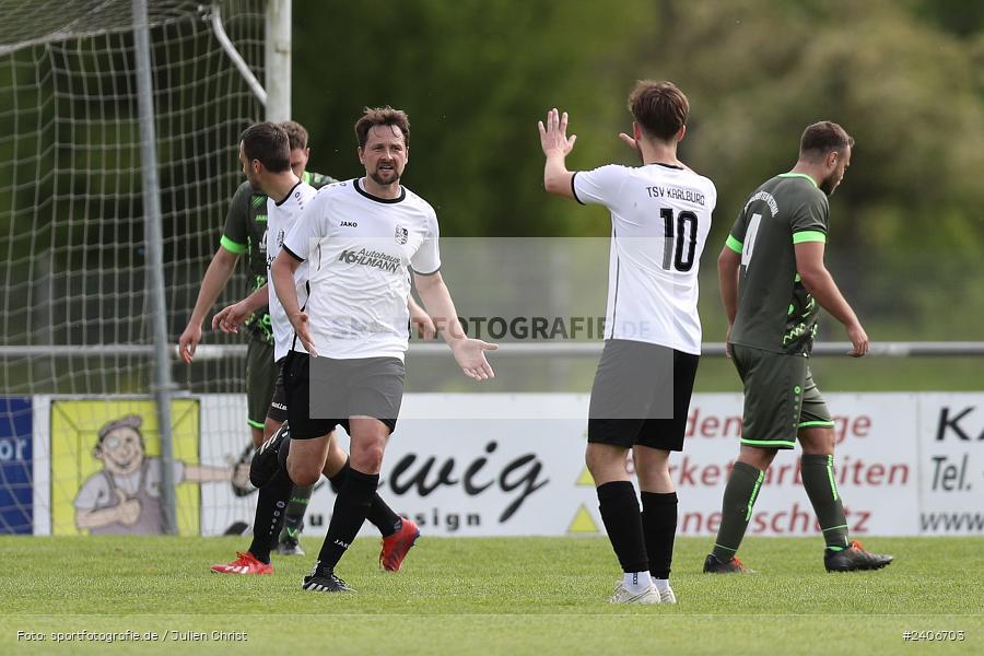 Sportgelände, Karlburg, 28.04.2024, sport, action, BFV, Fussball, April 2024, 27. Spieltag, Kreisliga Würzburg Gr. 2, TSV Neuhütten-Wiesthal, TSV Karlburg II - Bild-ID: 2406703