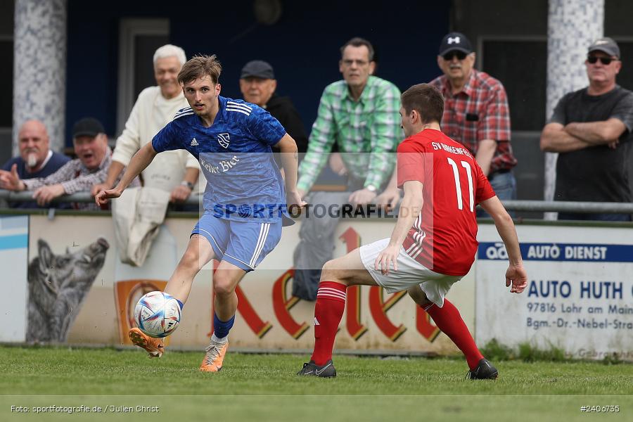 Sportgelände, Lohr am Main, 28.04.2024, sport, action, BFV, Fussball, April 2024, 30. Spieltag, Bezirksliga Unterfranken West, SVB, TSV, SV Birkenfeld, TSV Lohr - Bild-ID: 2406735 Sportgelände, Lohr am Main, 28.04.2024, sport, action, BFV, Fussball, April 2024, 30. Spieltag, Bezirksliga Unterfranken West, SVB, TSV, SV Birkenfeld, TSV Lohr - Bild-ID: 2406735
