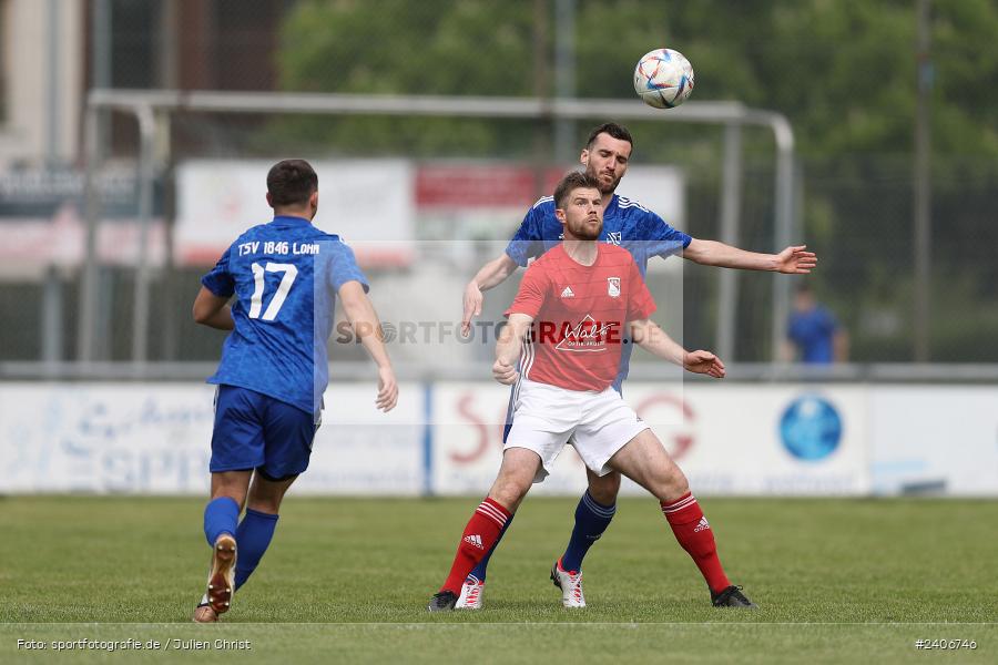 Sportgelände, Lohr am Main, 28.04.2024, sport, action, BFV, Fussball, April 2024, 30. Spieltag, Bezirksliga Unterfranken West, SVB, TSV, SV Birkenfeld, TSV Lohr - Bild-ID: 2406746