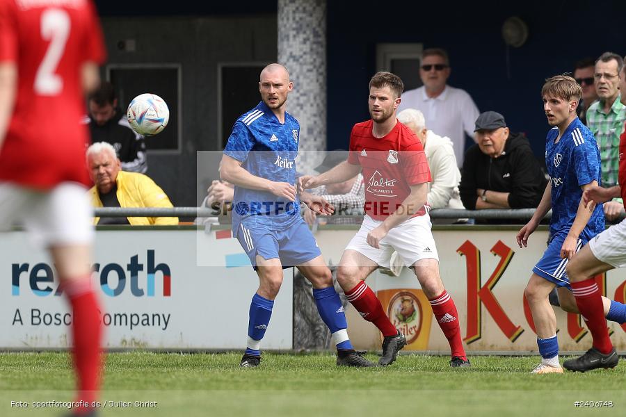 Sportgelände, Lohr am Main, 28.04.2024, sport, action, BFV, Fussball, April 2024, 30. Spieltag, Bezirksliga Unterfranken West, SVB, TSV, SV Birkenfeld, TSV Lohr - Bild-ID: 2406748