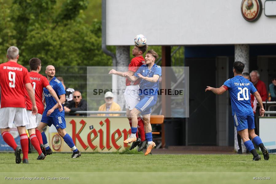 Sportgelände, Lohr am Main, 28.04.2024, sport, action, BFV, Fussball, April 2024, 30. Spieltag, Bezirksliga Unterfranken West, SVB, TSV, SV Birkenfeld, TSV Lohr - Bild-ID: 2406749