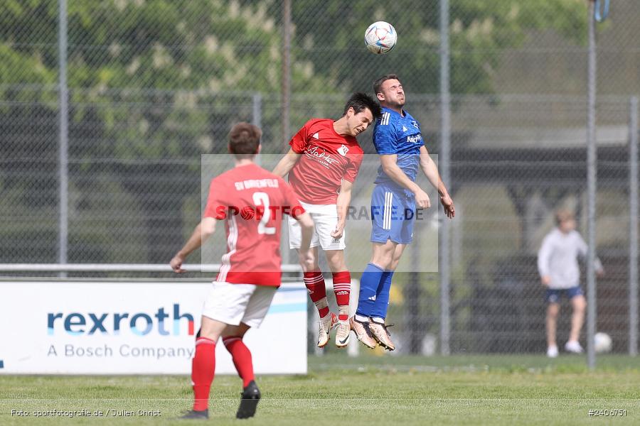 Sportgelände, Lohr am Main, 28.04.2024, sport, action, BFV, Fussball, April 2024, 30. Spieltag, Bezirksliga Unterfranken West, SVB, TSV, SV Birkenfeld, TSV Lohr - Bild-ID: 2406751