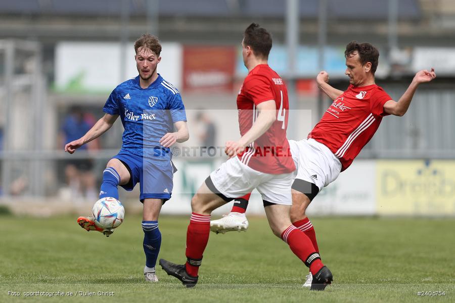Sportgelände, Lohr am Main, 28.04.2024, sport, action, BFV, Fussball, April 2024, 30. Spieltag, Bezirksliga Unterfranken West, SVB, TSV, SV Birkenfeld, TSV Lohr - Bild-ID: 2406754