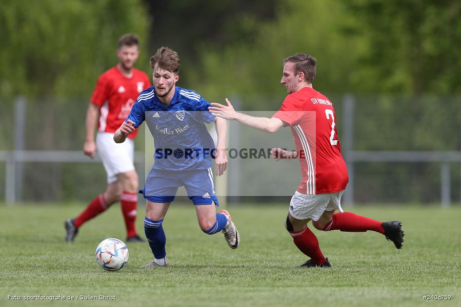 Sportgelände, Lohr am Main, 28.04.2024, sport, action, BFV, Fussball, April 2024, 30. Spieltag, Bezirksliga Unterfranken West, SVB, TSV, SV Birkenfeld, TSV Lohr - Bild-ID: 2406759