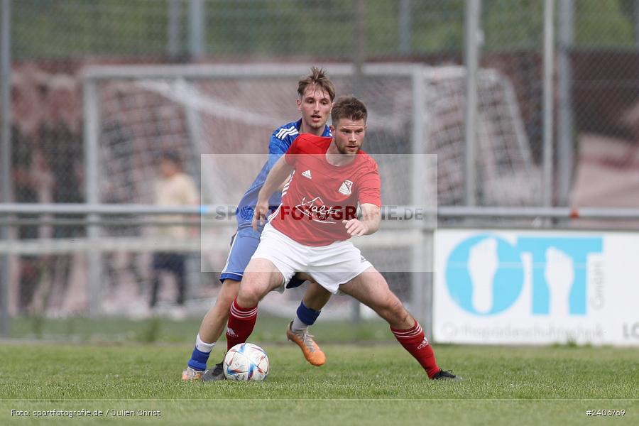 Sportgelände, Lohr am Main, 28.04.2024, sport, action, BFV, Fussball, April 2024, 30. Spieltag, Bezirksliga Unterfranken West, SVB, TSV, SV Birkenfeld, TSV Lohr - Bild-ID: 2406769