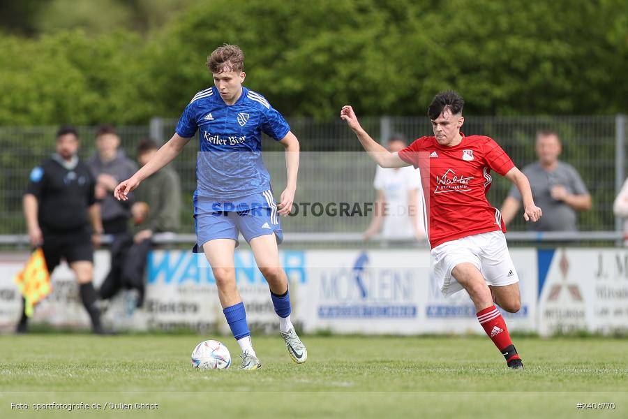 Sportgelände, Lohr am Main, 28.04.2024, sport, action, BFV, Fussball, April 2024, 30. Spieltag, Bezirksliga Unterfranken West, SVB, TSV, SV Birkenfeld, TSV Lohr - Bild-ID: 2406770