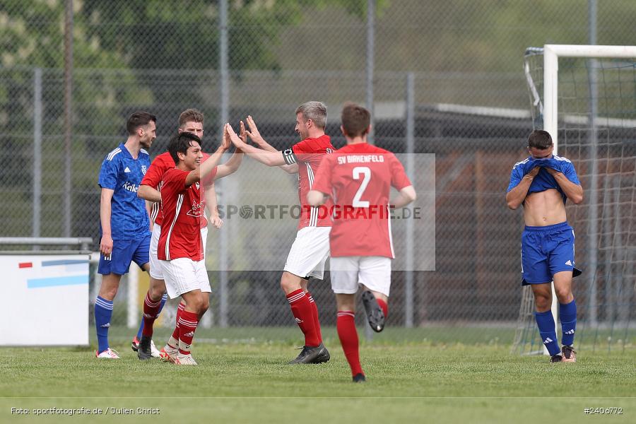 Sportgelände, Lohr am Main, 28.04.2024, sport, action, BFV, Fussball, April 2024, 30. Spieltag, Bezirksliga Unterfranken West, SVB, TSV, SV Birkenfeld, TSV Lohr - Bild-ID: 2406772