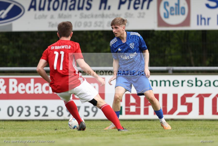 Sportgelände, Lohr am Main, 28.04.2024, sport, action, BFV, Fussball, April 2024, 30. Spieltag, Bezirksliga Unterfranken West, SVB, TSV, SV Birkenfeld, TSV Lohr - Bild-ID: 2406781