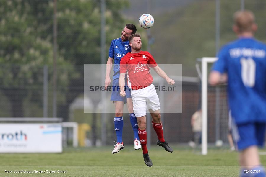 Sportgelände, Lohr am Main, 28.04.2024, sport, action, BFV, Fussball, April 2024, 30. Spieltag, Bezirksliga Unterfranken West, SVB, TSV, SV Birkenfeld, TSV Lohr - Bild-ID: 2406784