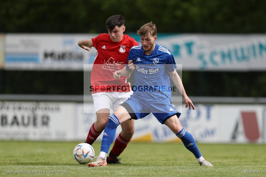 Sportgelände, Lohr am Main, 28.04.2024, sport, action, BFV, Fussball, April 2024, 30. Spieltag, Bezirksliga Unterfranken West, SVB, TSV, SV Birkenfeld, TSV Lohr - Bild-ID: 2406787
