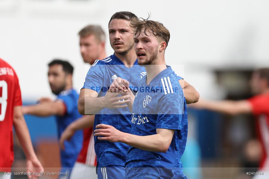 Sportgelände, Lohr am Main, 28.04.2024, sport, action, BFV, Fussball, April 2024, 30. Spieltag, Bezirksliga Unterfranken West, SVB, TSV, SV Birkenfeld, TSV Lohr - Bild-ID: 2406788