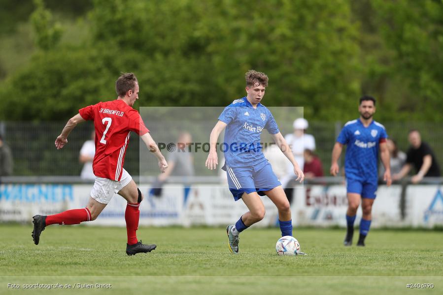 Sportgelände, Lohr am Main, 28.04.2024, sport, action, BFV, Fussball, April 2024, 30. Spieltag, Bezirksliga Unterfranken West, SVB, TSV, SV Birkenfeld, TSV Lohr - Bild-ID: 2406790