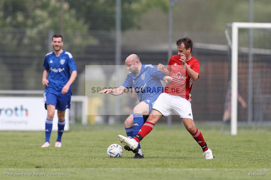 Sportgelände, Lohr am Main, 28.04.2024, sport, action, BFV, Fussball, April 2024, 30. Spieltag, Bezirksliga Unterfranken West, SVB, TSV, SV Birkenfeld, TSV Lohr - Bild-ID: 2406807