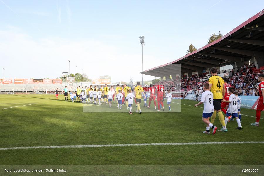 AKON Arena, Würzburg, 30.04.2024, sport, action, BFV, Fussball, April 2024, 32. Spieltag, Regionalliga Bayern, BAY, FWK, SpVgg Bayreuth, FC Würzburger Kickers - Bild-ID: 2406837