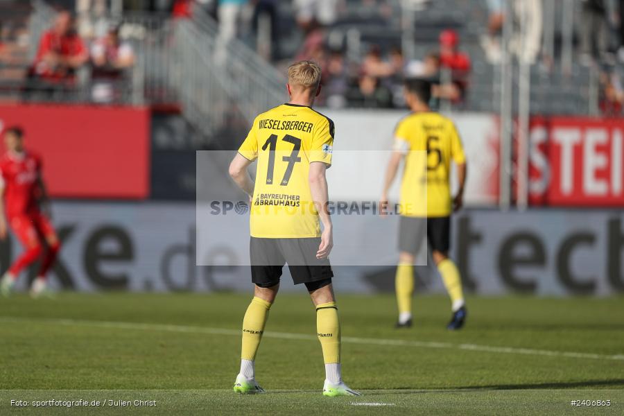 AKON Arena, Würzburg, 30.04.2024, sport, action, BFV, Fussball, April 2024, 32. Spieltag, Regionalliga Bayern, BAY, FWK, SpVgg Bayreuth, FC Würzburger Kickers - Bild-ID: 2406863