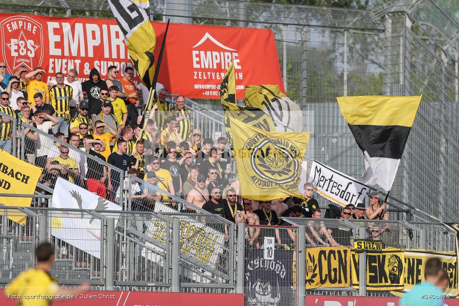 AKON Arena, Würzburg, 30.04.2024, sport, action, BFV, Fussball, April 2024, 32. Spieltag, Regionalliga Bayern, BAY, FWK, SpVgg Bayreuth, FC Würzburger Kickers - Bild-ID: 2406874