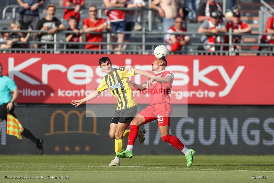 AKON Arena, Würzburg, 30.04.2024, sport, action, BFV, Fussball, April 2024, 32. Spieltag, Regionalliga Bayern, BAY, FWK, SpVgg Bayreuth, FC Würzburger Kickers - Bild-ID: 2406881