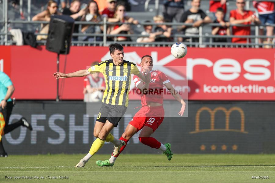 AKON Arena, Würzburg, 30.04.2024, sport, action, BFV, Fussball, April 2024, 32. Spieltag, Regionalliga Bayern, BAY, FWK, SpVgg Bayreuth, FC Würzburger Kickers - Bild-ID: 2406882