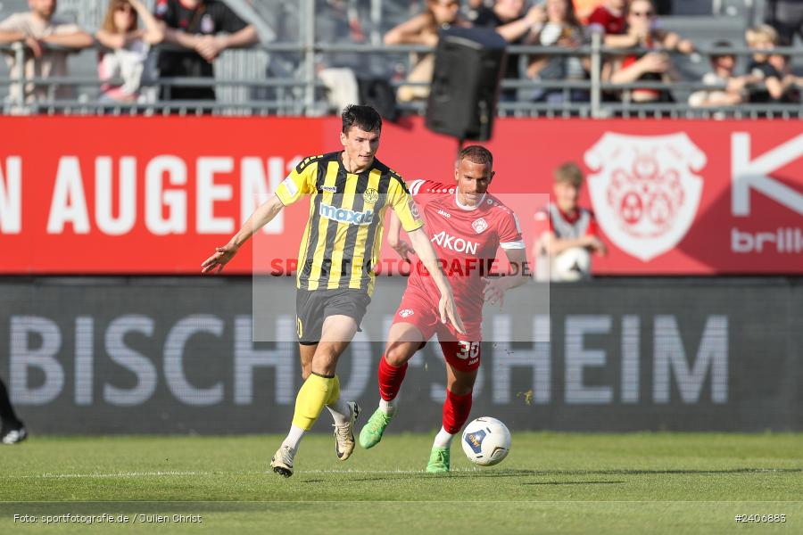 AKON Arena, Würzburg, 30.04.2024, sport, action, BFV, Fussball, April 2024, 32. Spieltag, Regionalliga Bayern, BAY, FWK, SpVgg Bayreuth, FC Würzburger Kickers - Bild-ID: 2406883