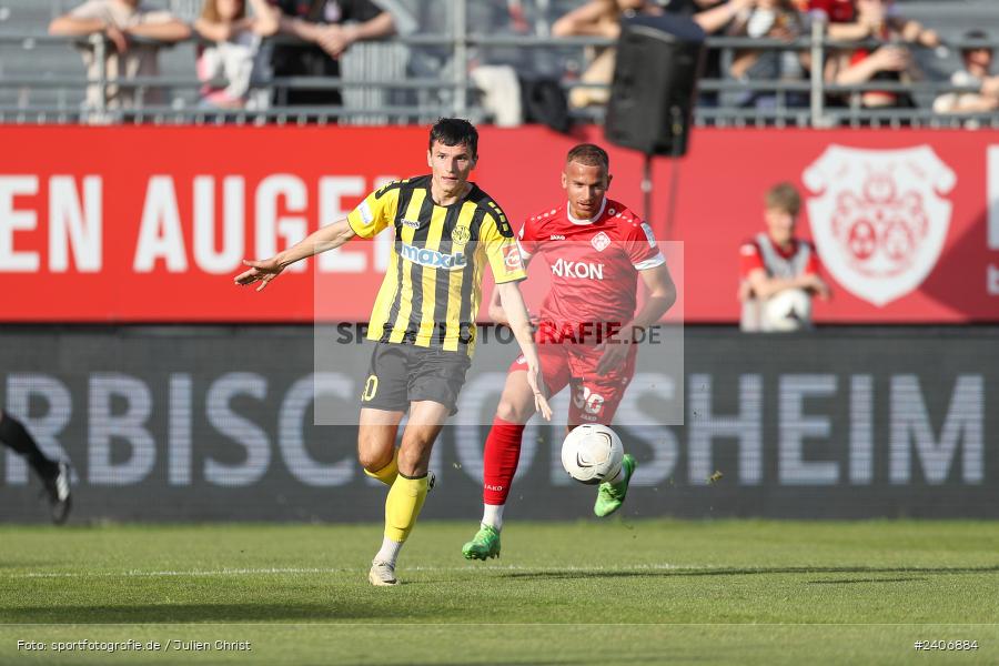 AKON Arena, Würzburg, 30.04.2024, sport, action, BFV, Fussball, April 2024, 32. Spieltag, Regionalliga Bayern, BAY, FWK, SpVgg Bayreuth, FC Würzburger Kickers - Bild-ID: 2406884