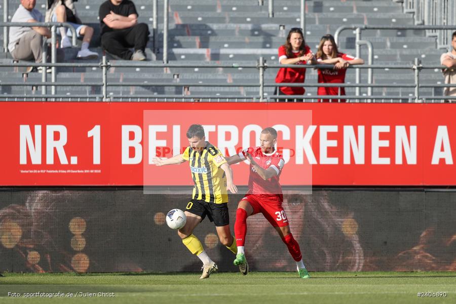 AKON Arena, Würzburg, 30.04.2024, sport, action, BFV, Fussball, April 2024, 32. Spieltag, Regionalliga Bayern, BAY, FWK, SpVgg Bayreuth, FC Würzburger Kickers - Bild-ID: 2406890