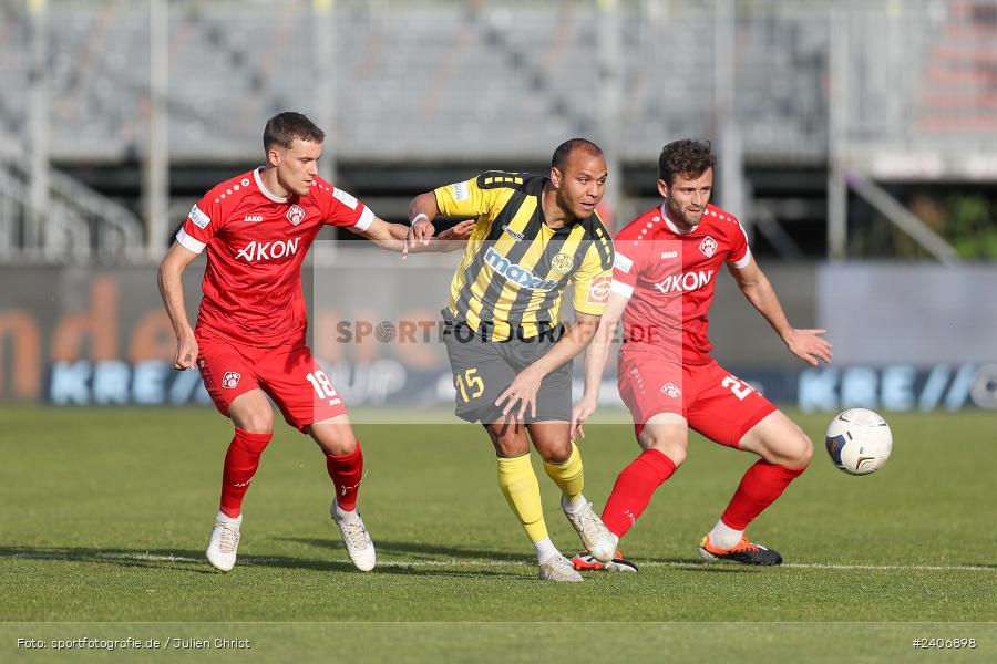 AKON Arena, Würzburg, 30.04.2024, sport, action, BFV, Fussball, April 2024, 32. Spieltag, Regionalliga Bayern, BAY, FWK, SpVgg Bayreuth, FC Würzburger Kickers - Bild-ID: 2406898